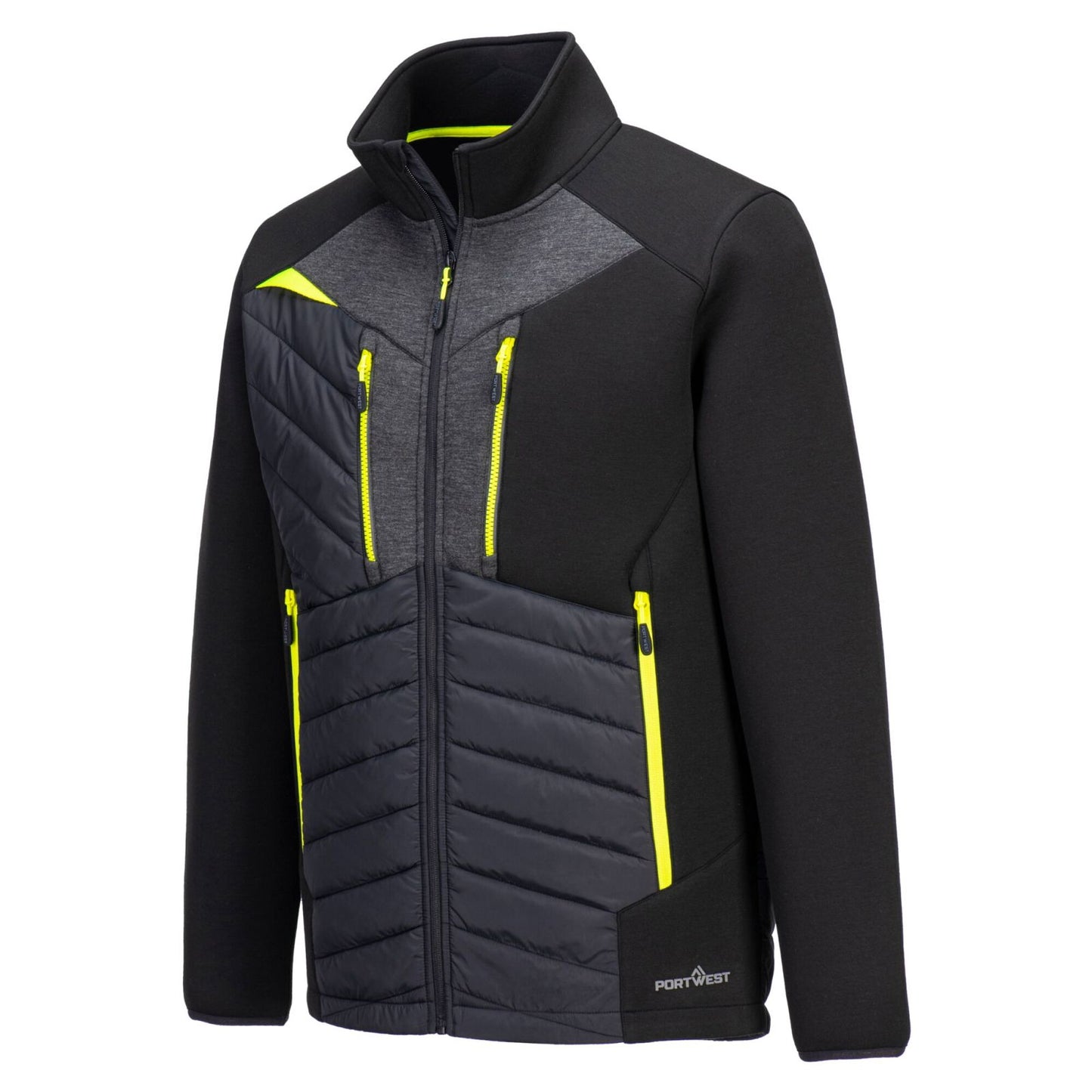 Portwest DX4 Bodywarmer DX471 hybrid baffle zwart(BK)