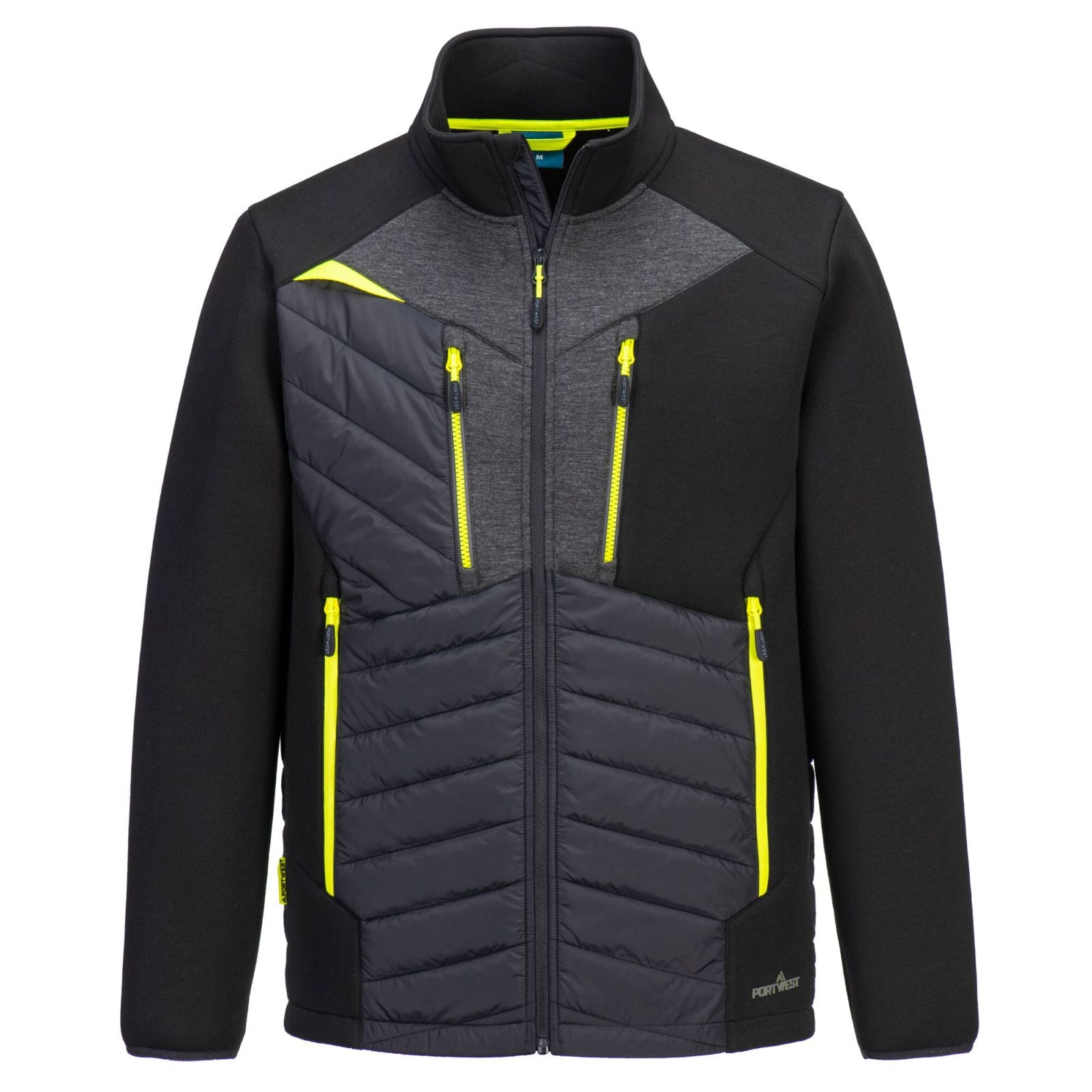 Portwest DX4 Bodywarmer DX471 hybrid baffle zwart(BK)