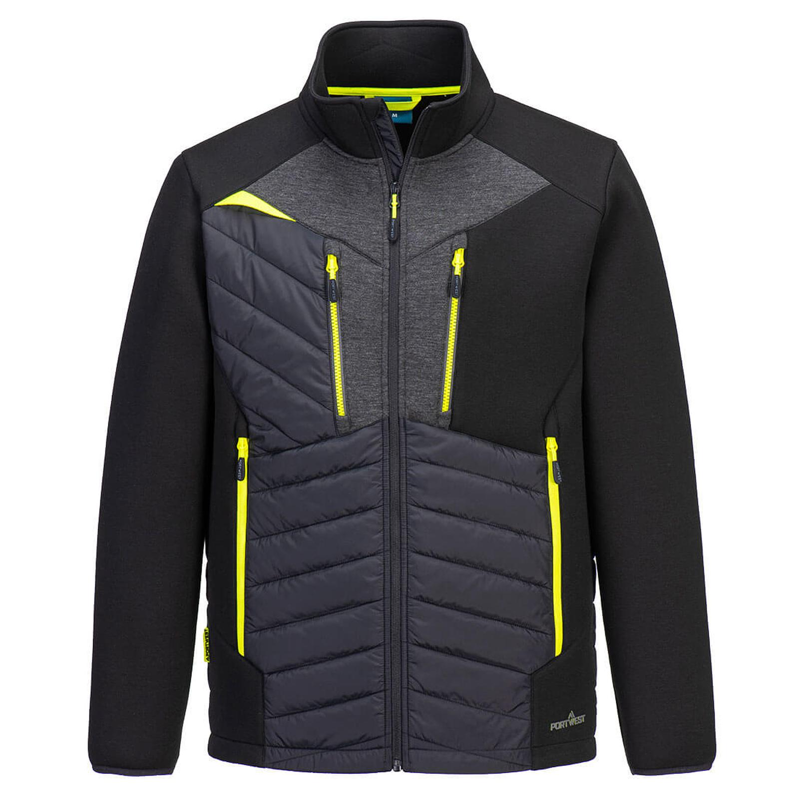 Portwest DX4 Bodywarmer DX471 hybrid baffle zwart(BK)