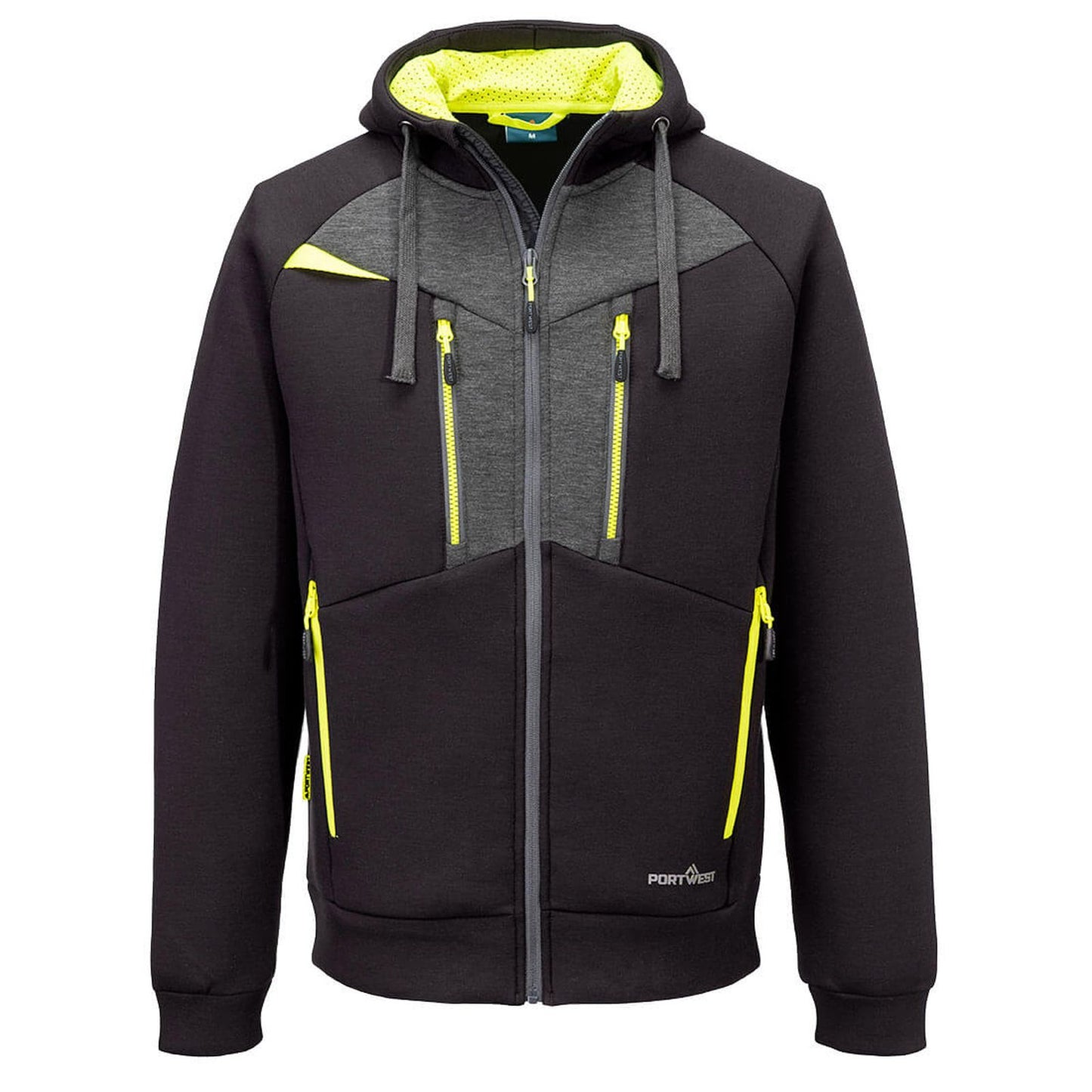 Portwest DX4 Hoodie DX472 rits Vochtafdrijvend ademend zwart(BK)