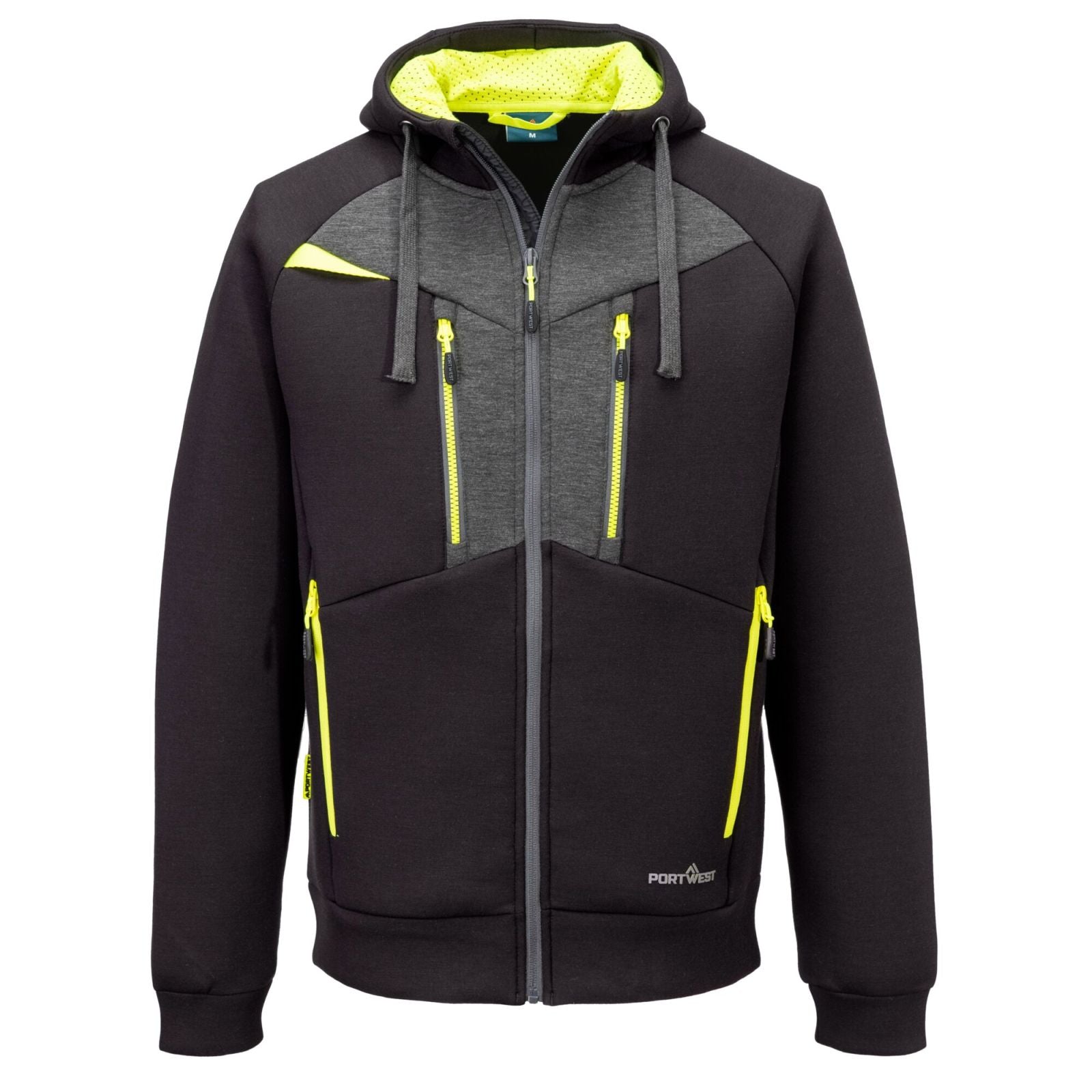 Portwest DX4 Hoodie DX472 rits Vochtafdrijvend ademend zwart(BK)