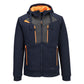 Portwest DX4 Werkkleding Hoodie DX472 rits contrastkleur donker marineblauw(NV)