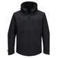 Portwest DX4 Bescherming Tegen Alle Weersomstandigheden Jack DX474 (3L) Softshell waterafstotend ademend winddicht Volledig zwart(AB)