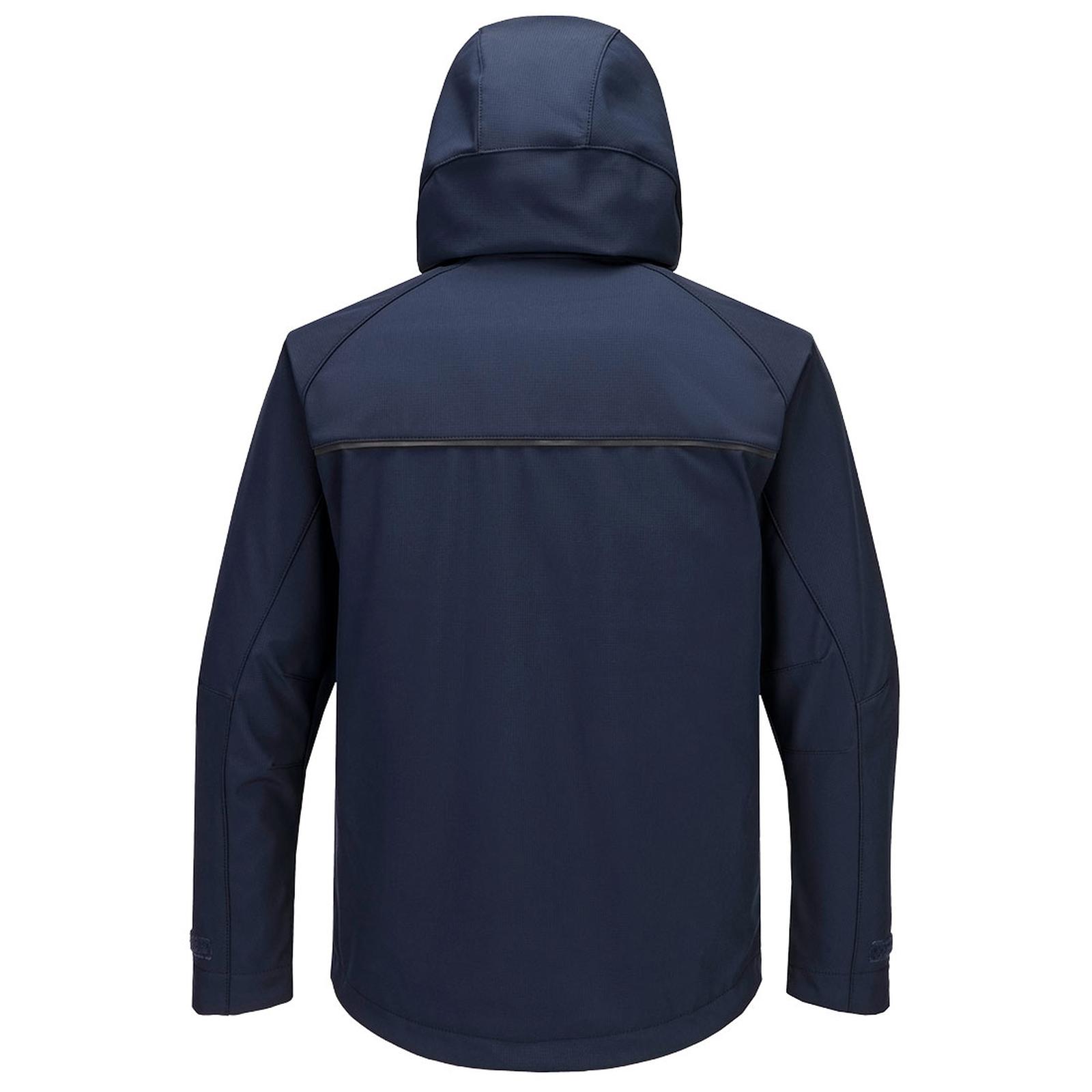 Portwest DX4 Bescherming Tegen Alle Weersomstandigheden Jack DX474 (3L) Softshell waterafstotend ademend winddicht Volledig marineblauw(AN)