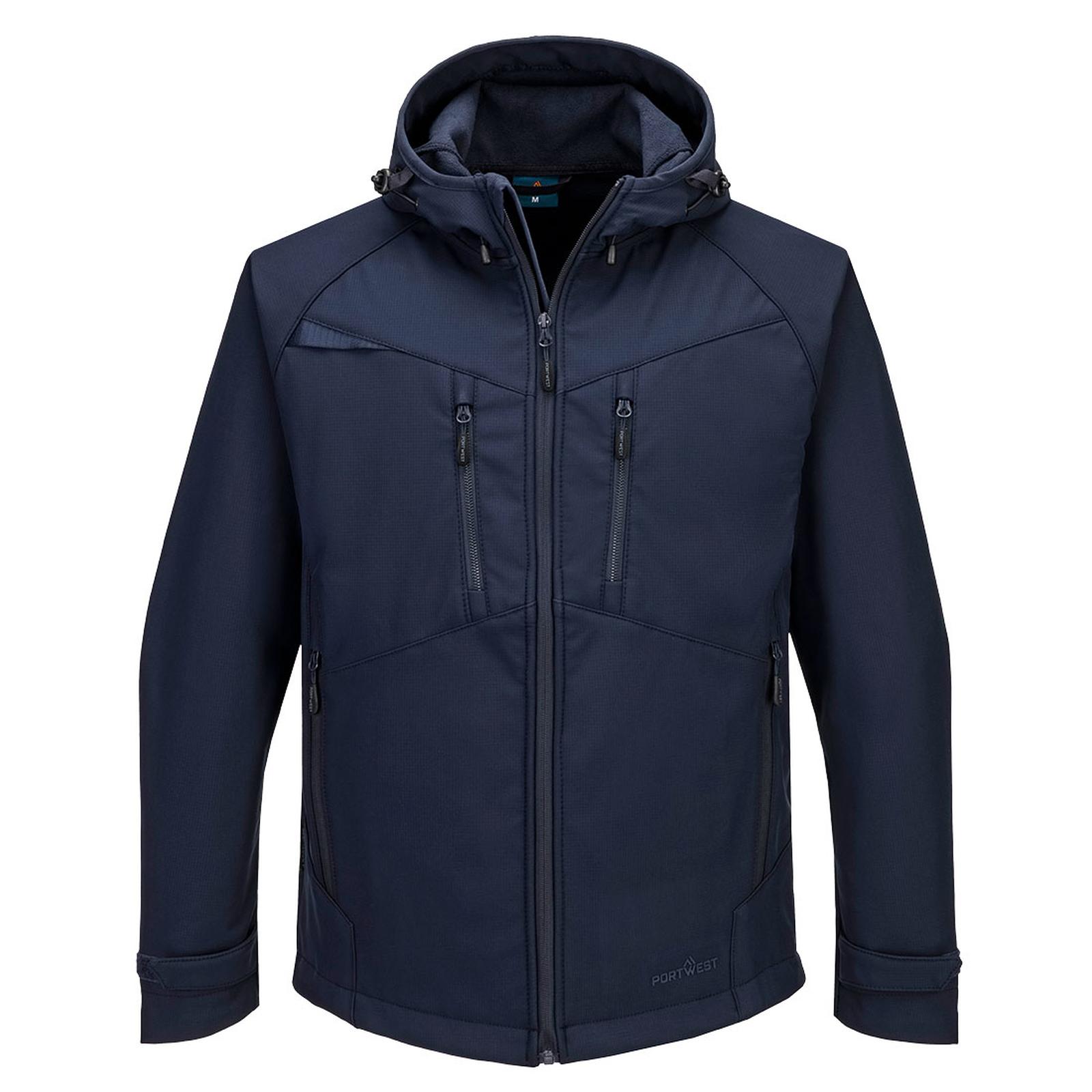 Portwest DX4 Bescherming Tegen Alle Weersomstandigheden Jack DX474 (3L) Softshell waterafstotend ademend winddicht Volledig marineblauw(AN)