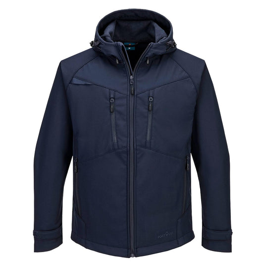 Portwest DX4 Bescherming Tegen Alle Weersomstandigheden Jack DX474 (3L) Softshell waterafstotend ademend winddicht Volledig marineblauw(AN)