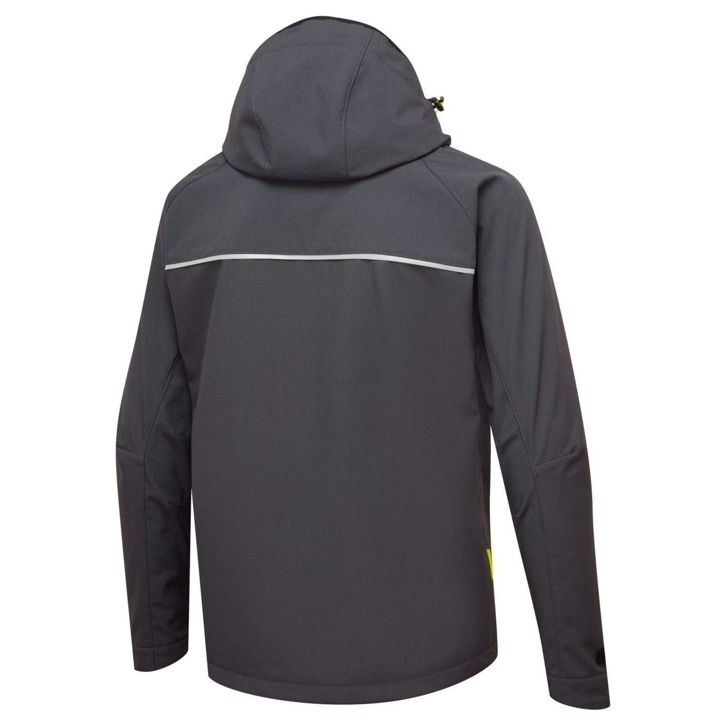 Portwest DX4 Alle Weersomstandigheden Jack DX474 (3L) Softshell waterafstotend ademend winddicht metaalgrijs(MG)