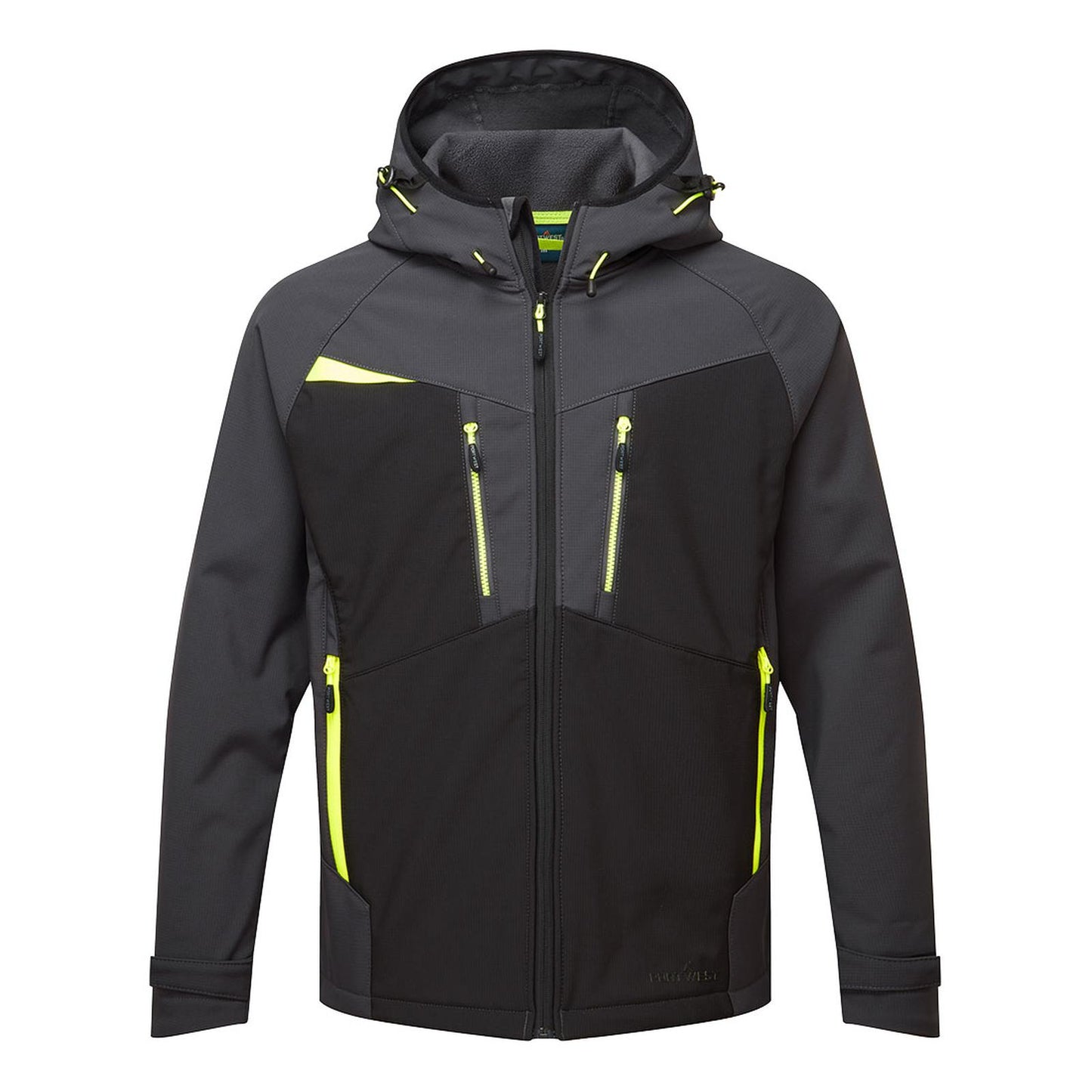 Portwest DX4 Bescherming Tegen Alle Weersomstandigheden Jack DX474 (3L) Softshell waterafstotend ademend winddicht metaalgrijs(MG)