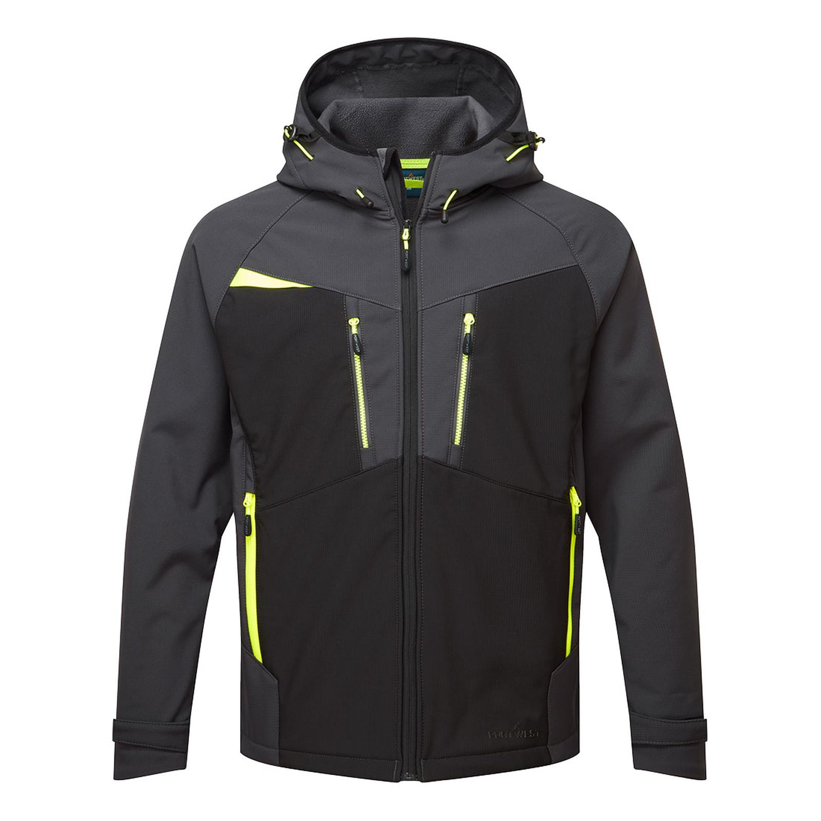 Portwest DX4 Bescherming Tegen Alle Weersomstandigheden Jack DX474 (3L) Softshell waterafstotend ademend winddicht metaalgrijs(MG)