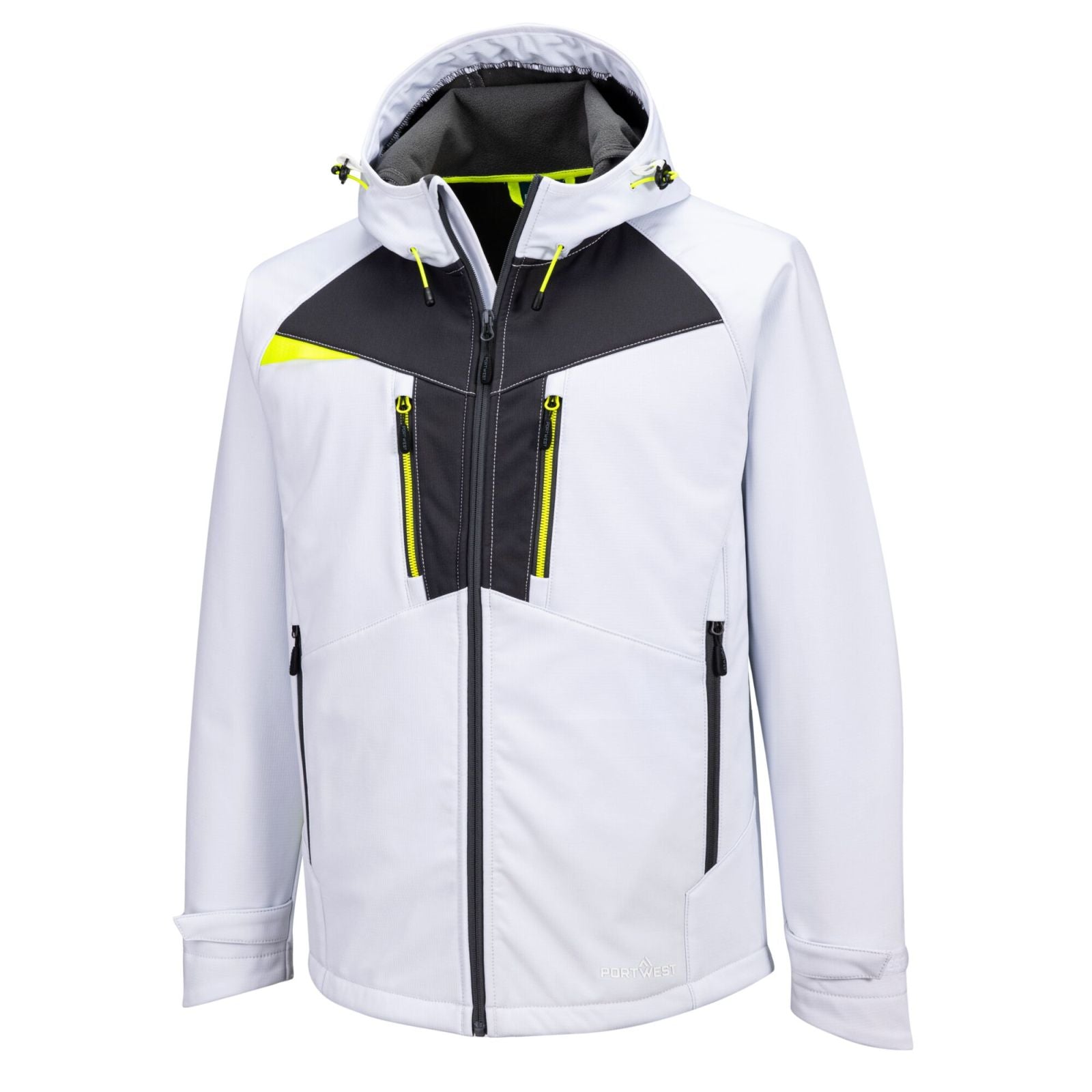 Portwest DX4 Jack DX474 sotfshell (3L) ademend waterdicht windicht wit(WH)
