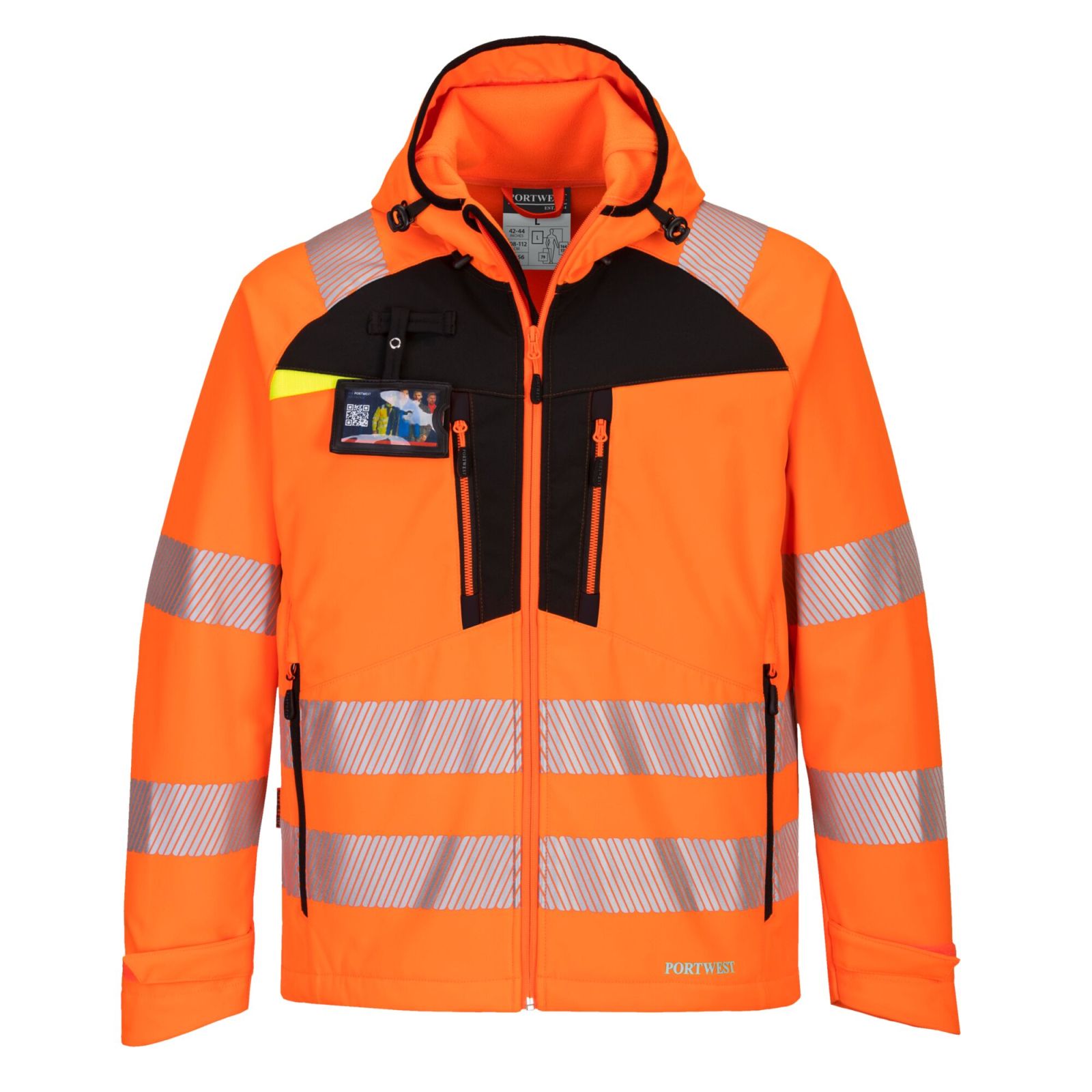 Portwest Jassen DX475 oranje-zwart(OB)
