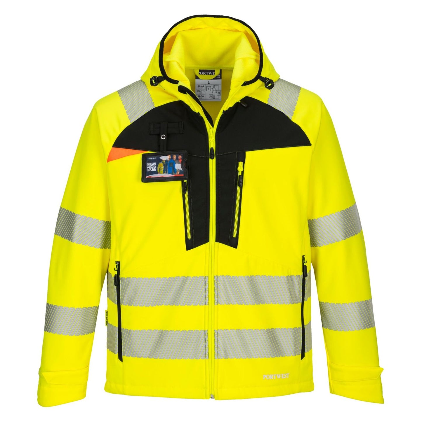 Portwest Jassen DX475 geel-zwart(YB)