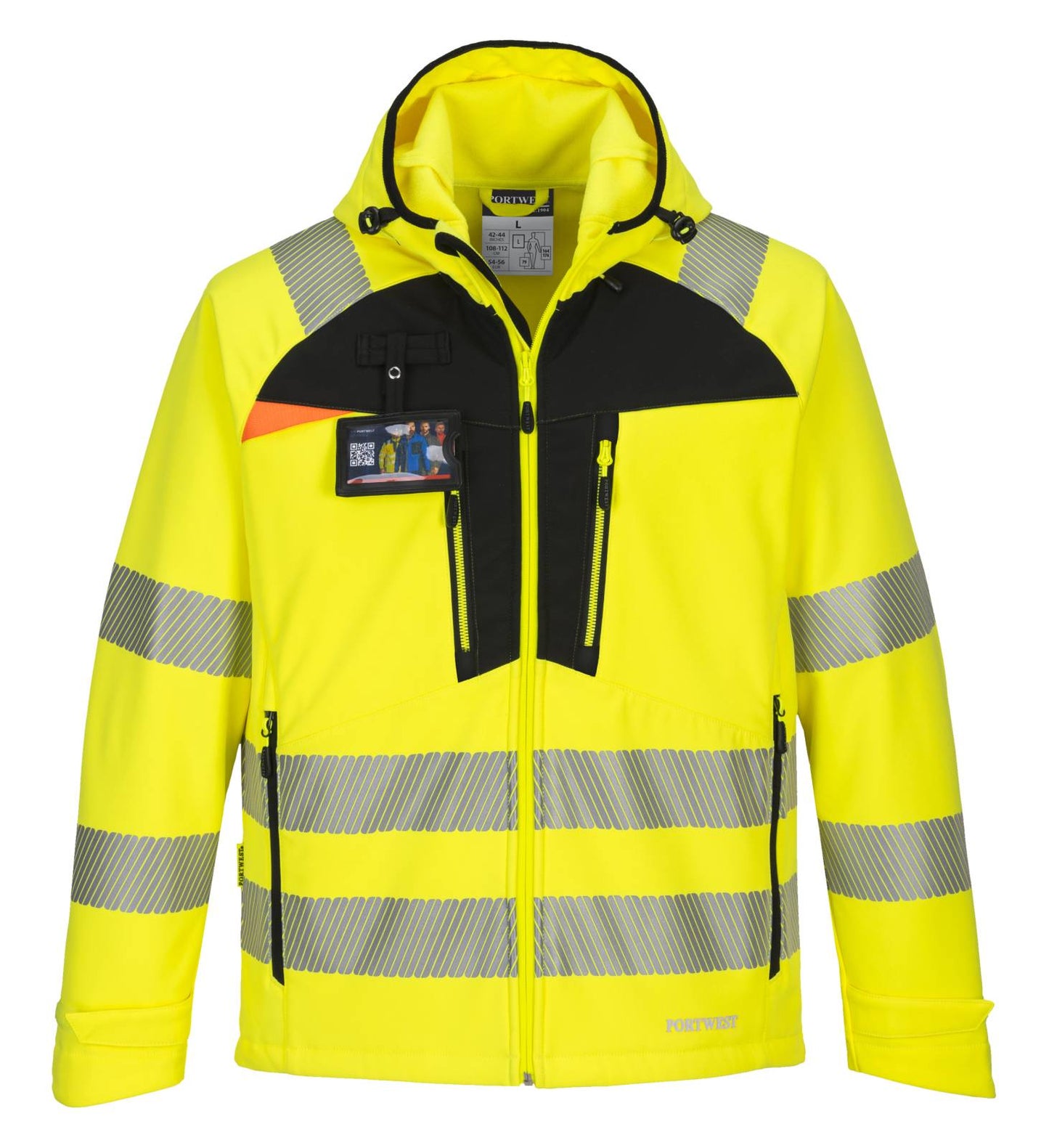 Portwest Jassen DX475 geel-zwart(YB)