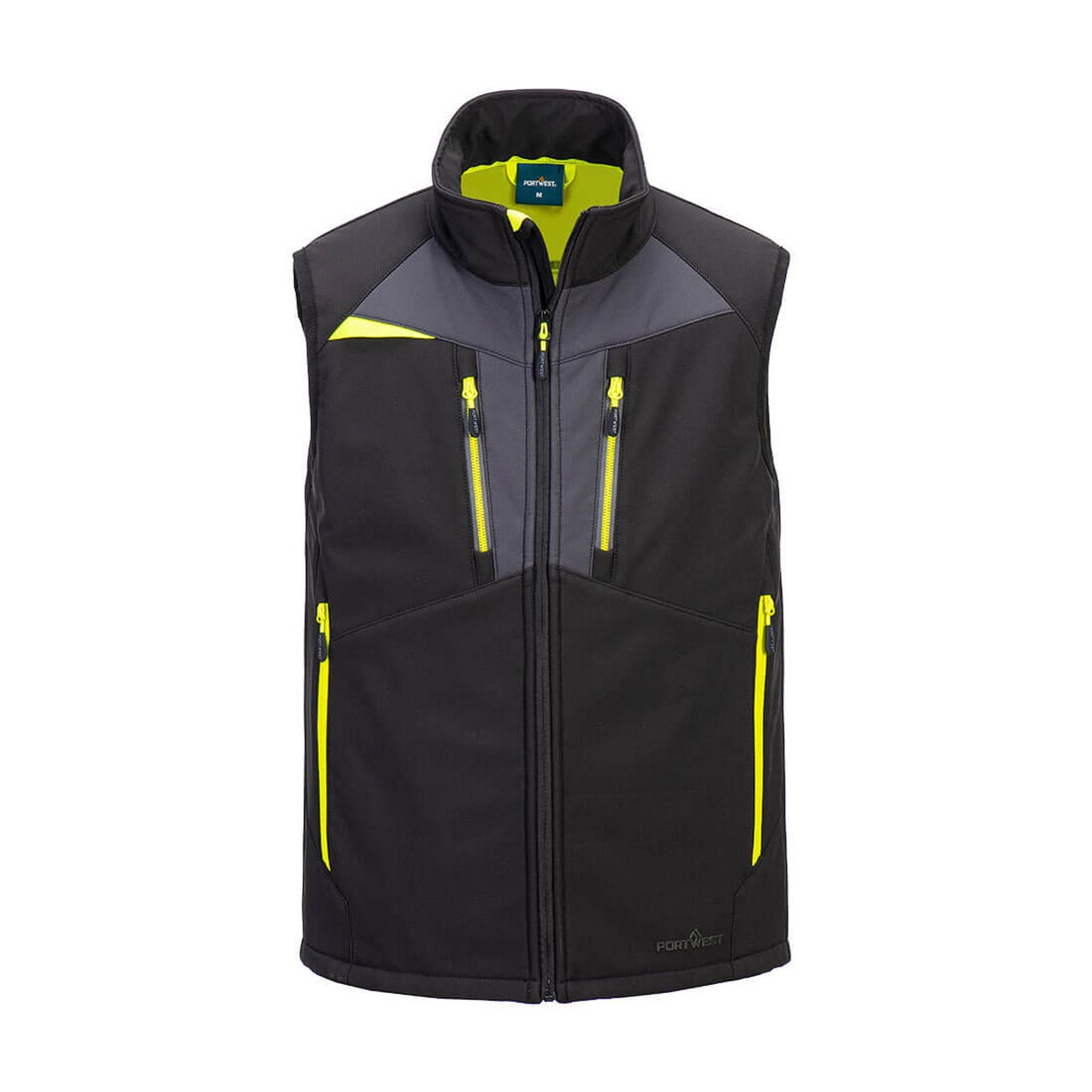 Portwest DX4 Bodywarmer DX476 softshell (3L) ademend winddicht waterafstotend zwart(BK)