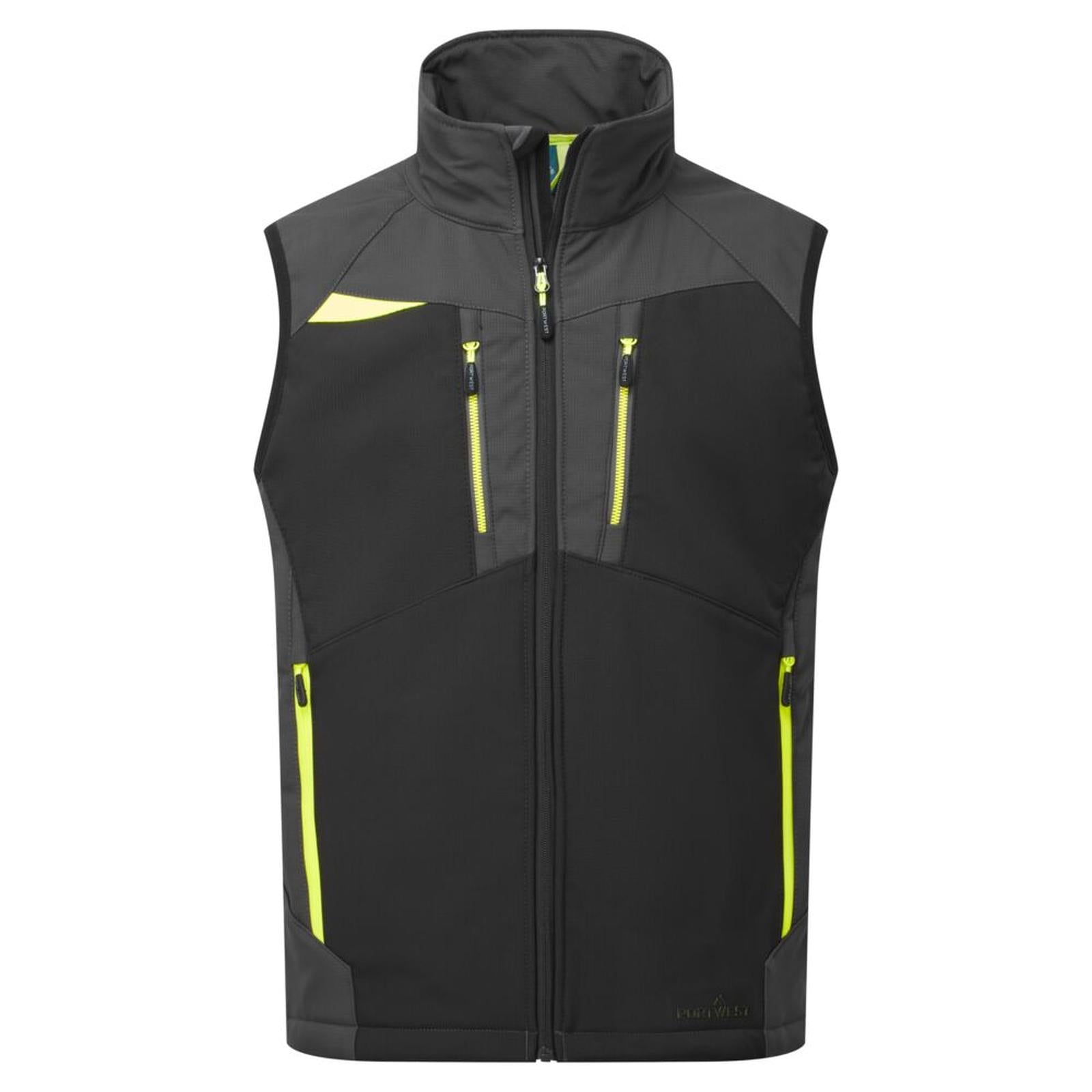 Portwest DX4 Bescherming Tegen Alle Weersomstandigheden Bodywarmer DX476 (3L) waterafstotend ademend winddicht metaalgrijs(MG)