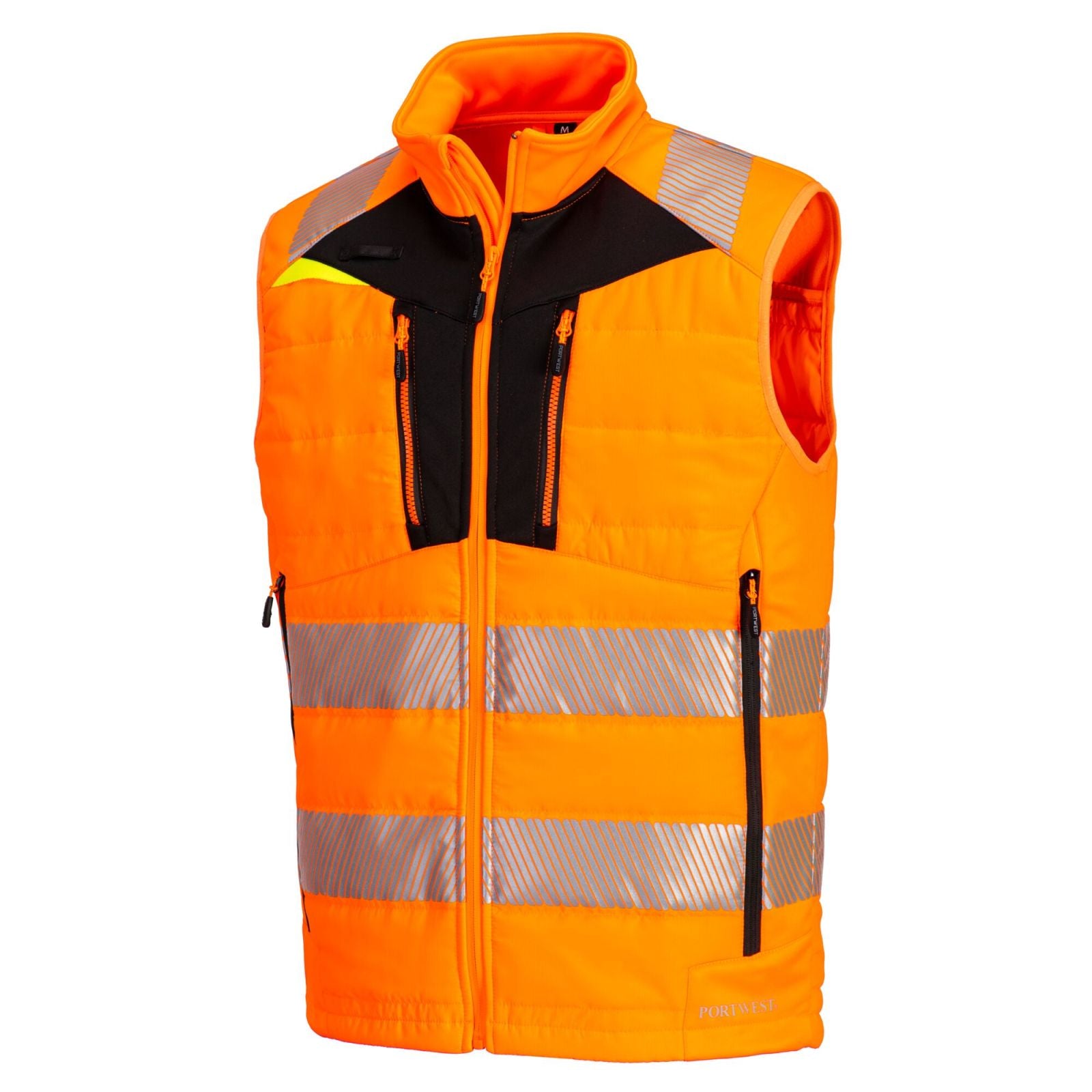 Portwest Bodywarmer DX479 oranje-zwart(OB)