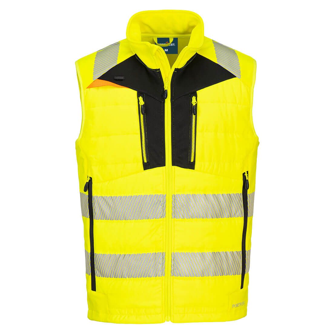 Portwest Bodywarmer DX479 geel-zwart(YB)