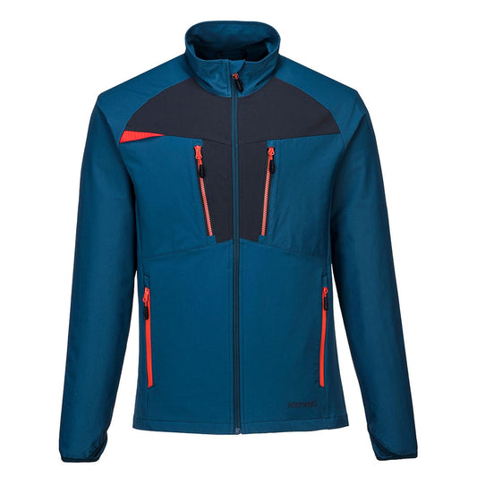 Portwest DX4 Werkkleding Jas DX480 Zip Base Layer Top metroblauw(MB)