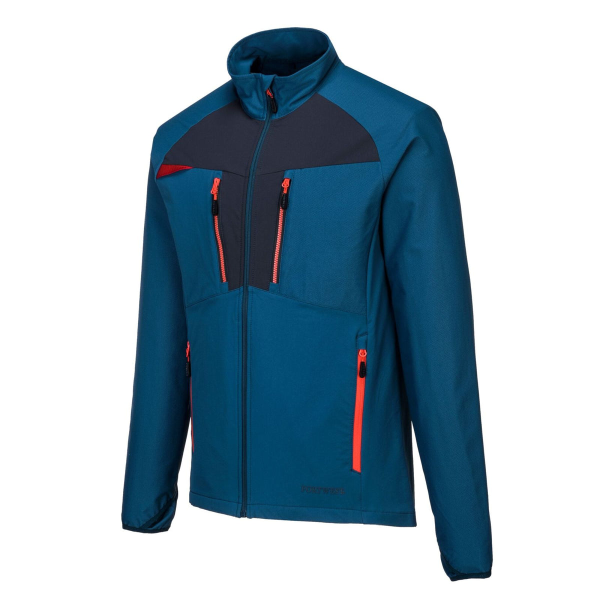 Portwest DX4 Werkkleding Jas DX480 Zip Base Layer Top metroblauw(MB)