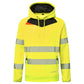 Portwest DX4 Hi-Vis Hoodie DX483 HiVisTex Pro geel-zwart(YB)