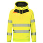 Portwest DX4 Hi-Vis Hoodie DX483 HiVisTex Pro geel-zwart(YB)