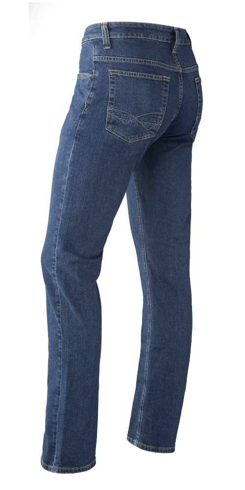 Brams Paris Never out of stock Jeans Broeken Danny X63 Stretch middenblauw-denim(001)