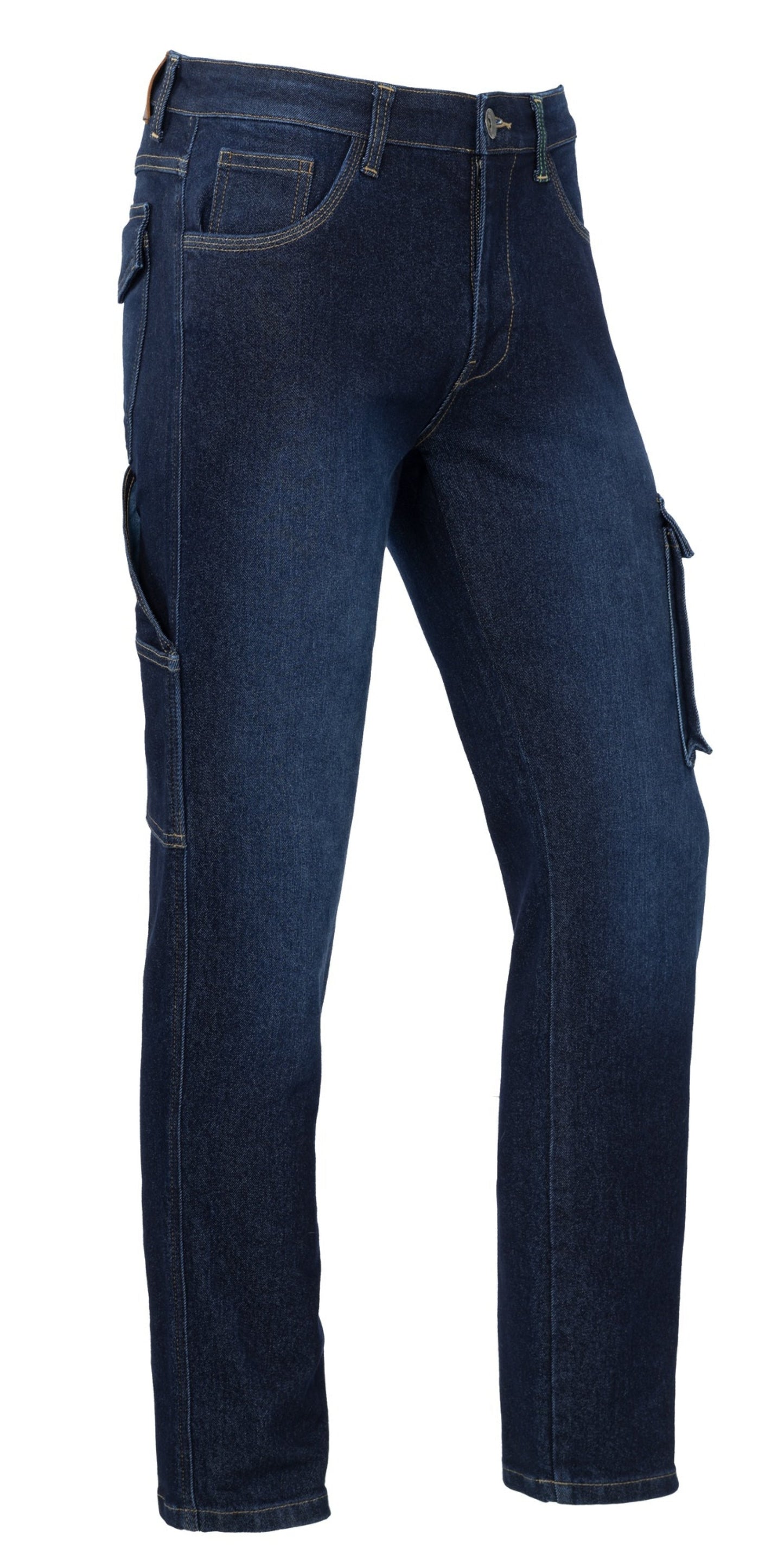 Brams Paris Never out of stock Jeans Werkbroeken Donny X34 OCS GRS dark blue str. Denim donkerblauw(001)