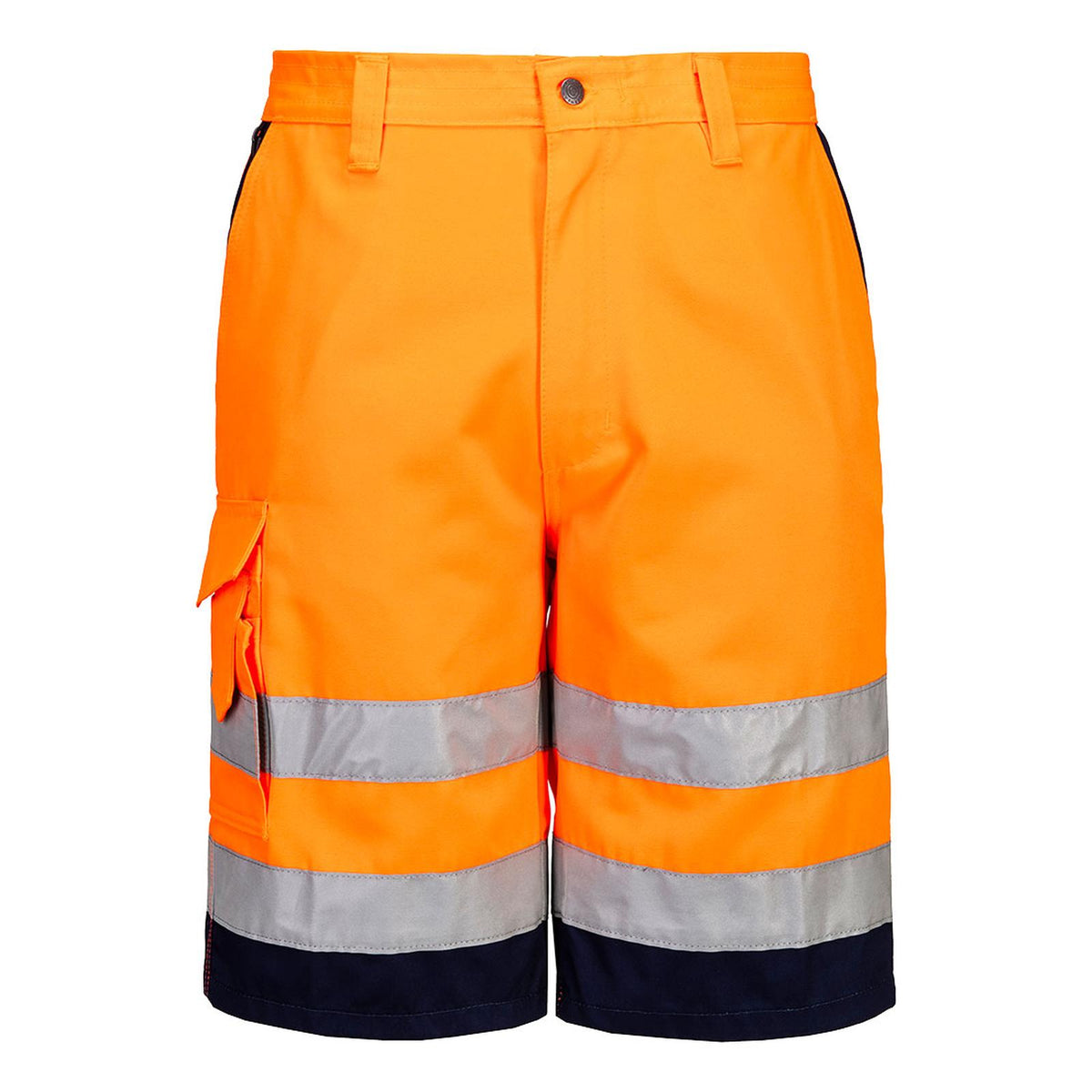 Portwest Broeken E043 HiVis UPF50+ UV oranje-marineblauw(ON)