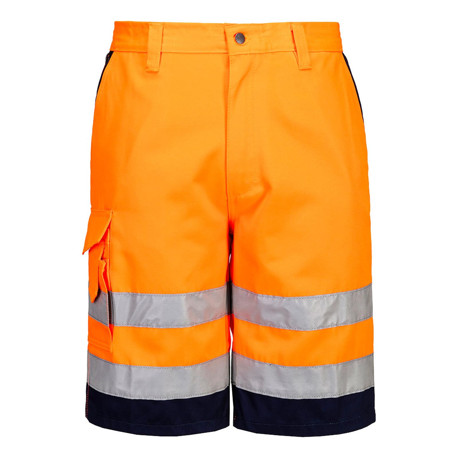 Portwest Broeken E043 HiVis UPF50+ UV oranje-marineblauw(ON)