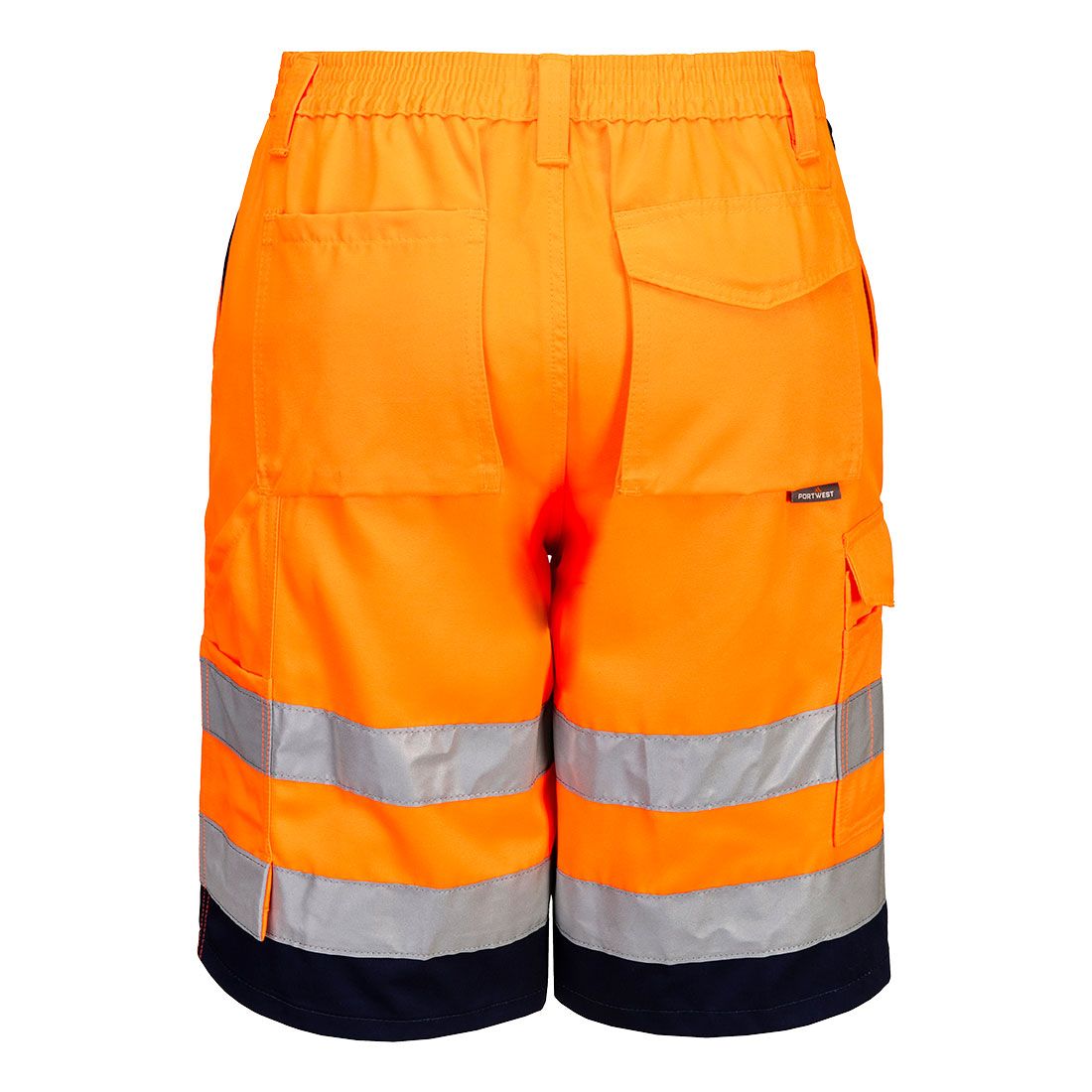 Portwest Broeken E043 HiVis UPF50+ UV oranje-marineblauw(ON)