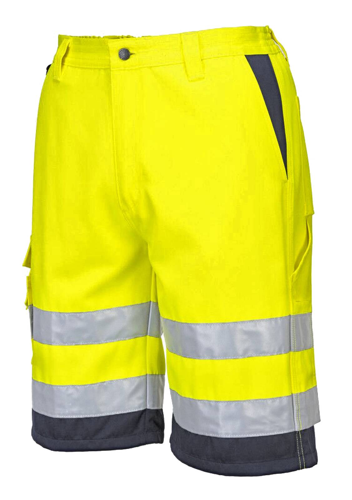 Portwest Broeken E043 HiVis UPF50+ UV geel-marineblauw(YN)
