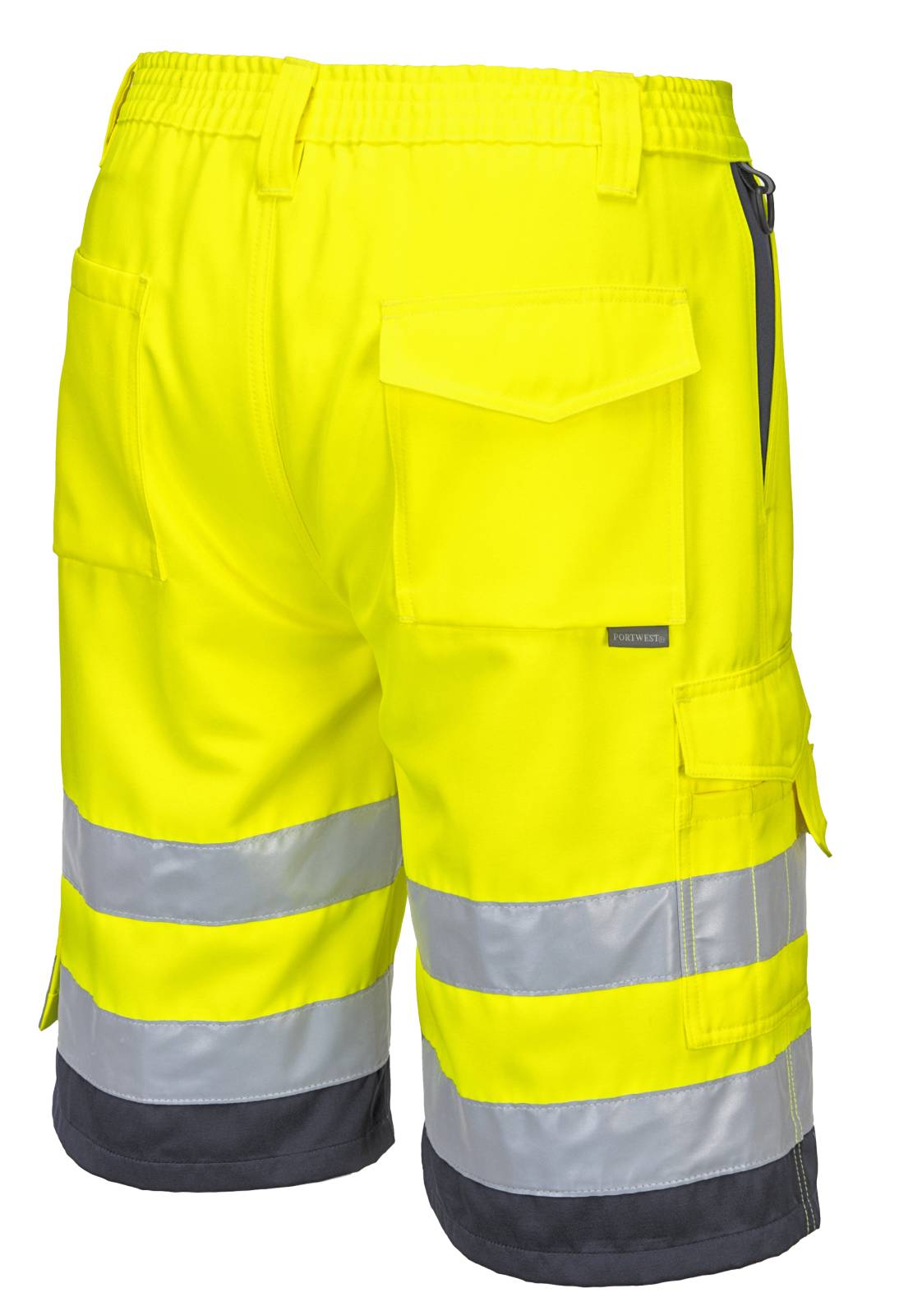 Portwest Broeken E043 HiVis UPF50+ UV geel-marineblauw(YN)