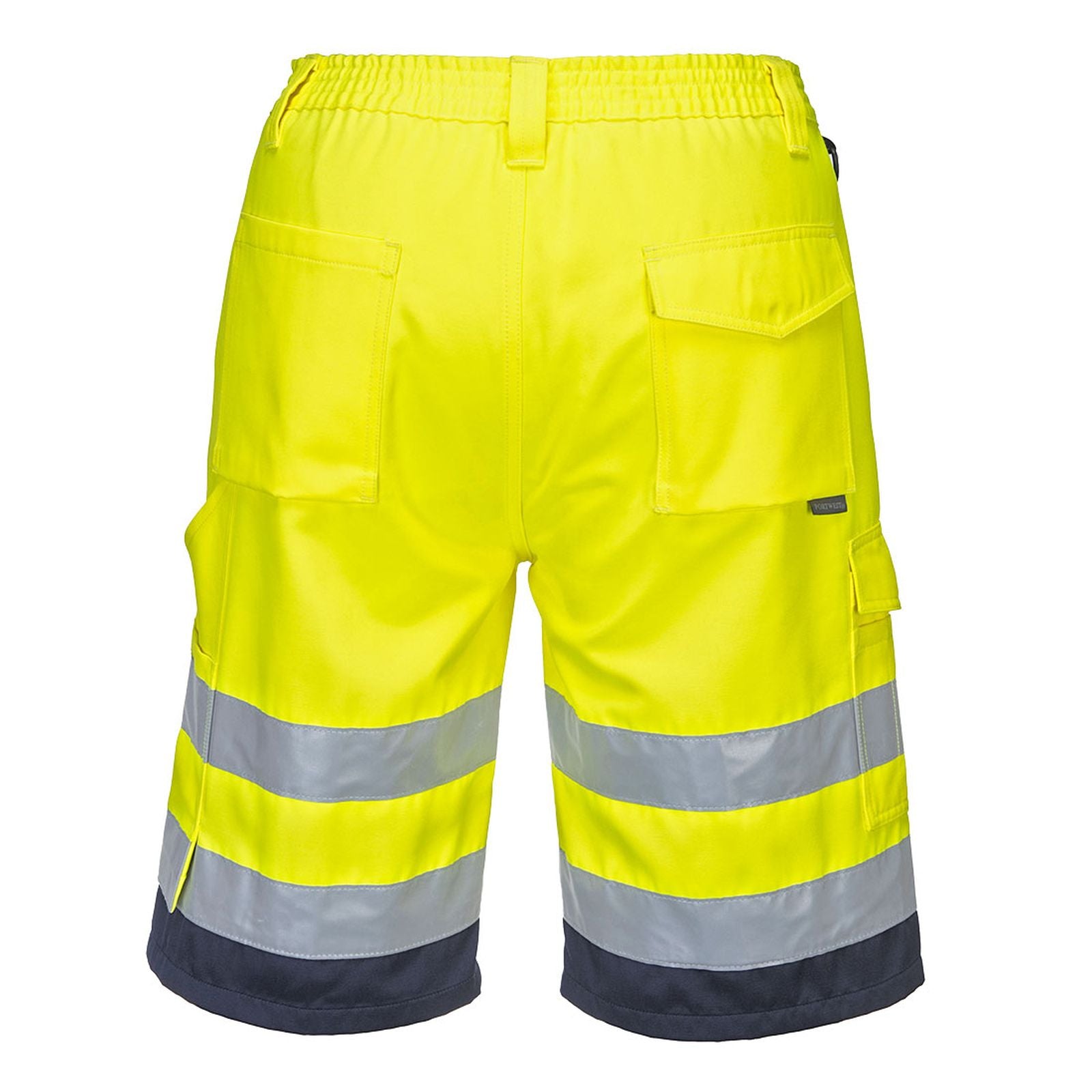 Portwest Broeken E043 HiVis UPF50+ UV geel-marineblauw(YN)