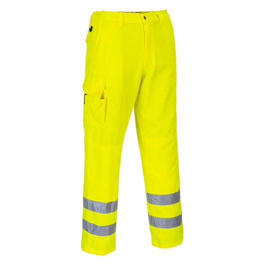 Portwest Broeken E046 HiVis UPF50+ UV geel(YE)