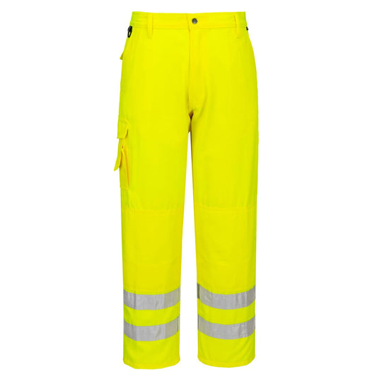 Portwest Broeken E046 HiVis UPF50+ UV geel(YE)