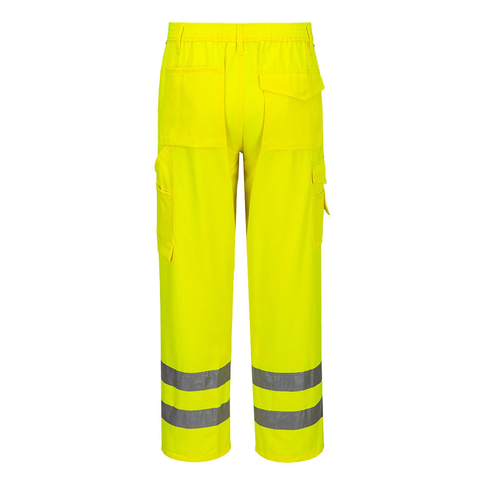 Portwest Broeken E046 HiVis UPF50+ UV geel(YE)