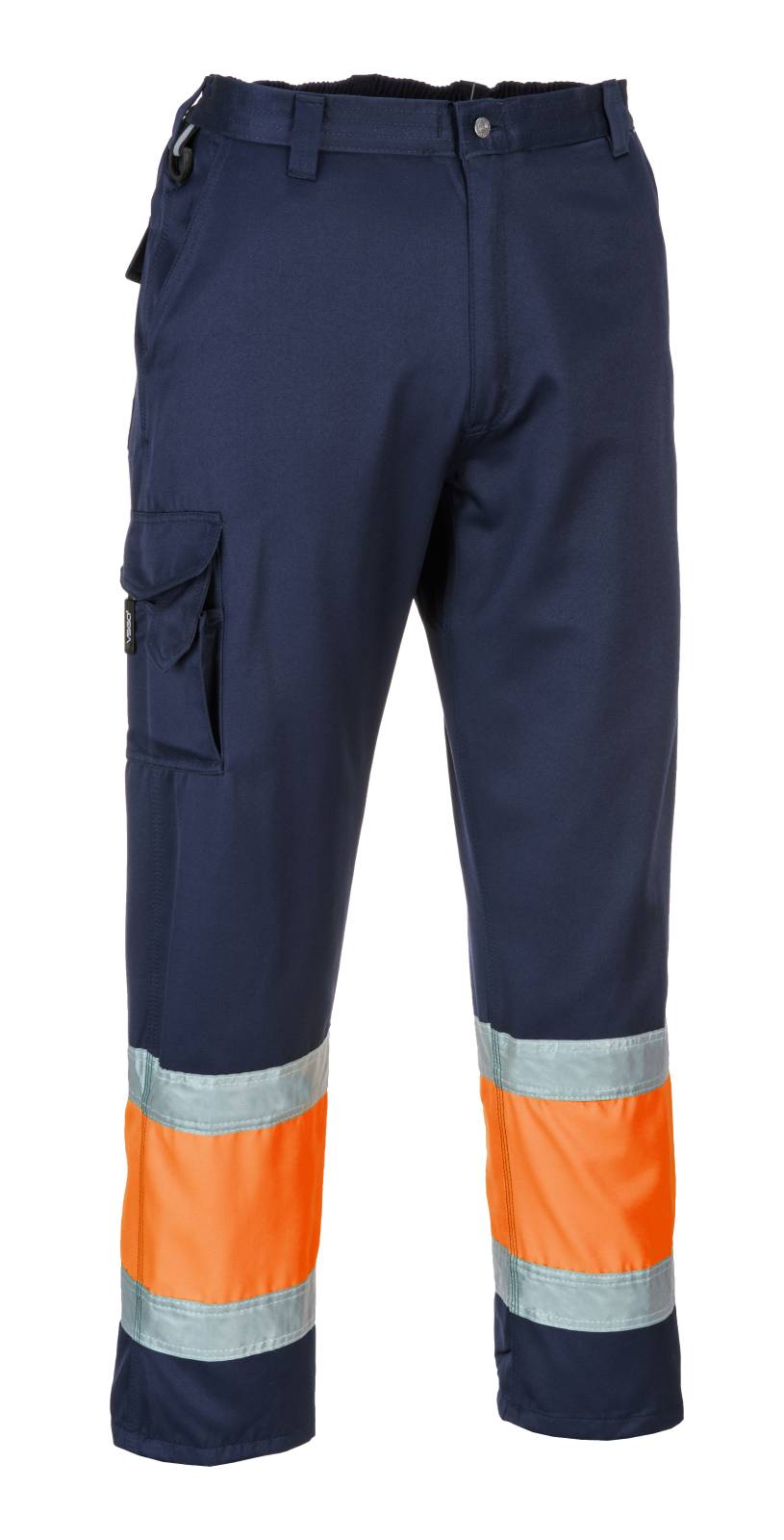 Portwest Broeken E049 oranje-marineblauw(ON)