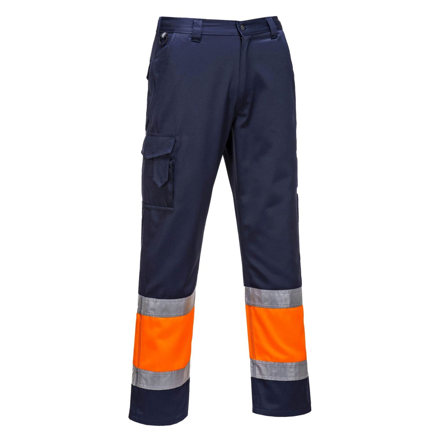 Portwest Broeken E049 oranje-marineblauw(ON)