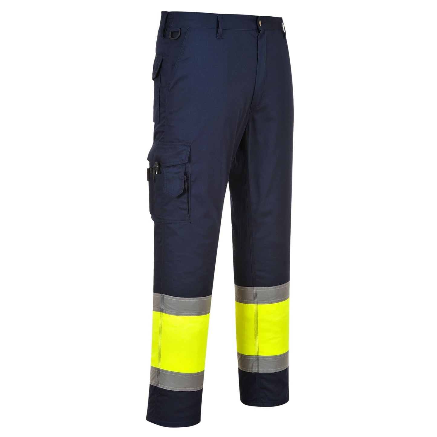 Portwest Broeken E049 geel-marineblauw(YN)