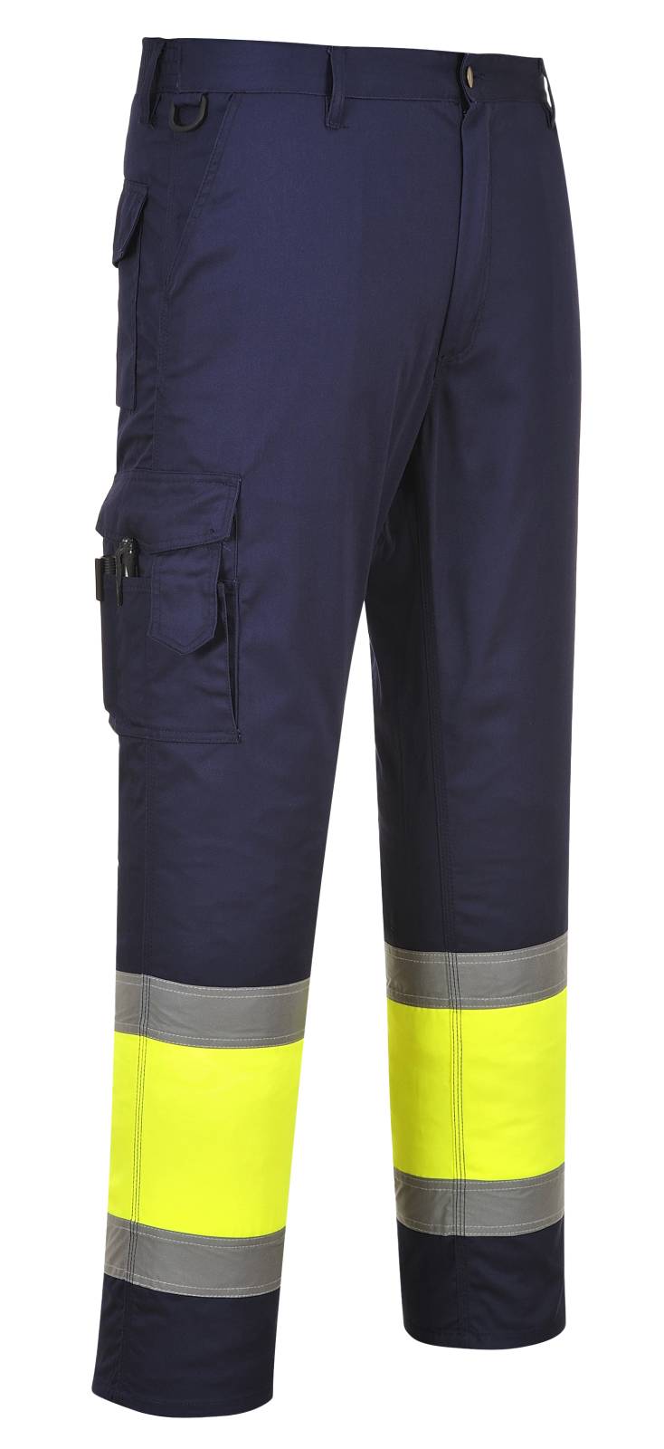 Portwest Broeken E049 geel-marineblauw(YN)