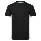 Portwest Planeet T-shirt EC195 organisch katoen recyclebaar zwart(BK)