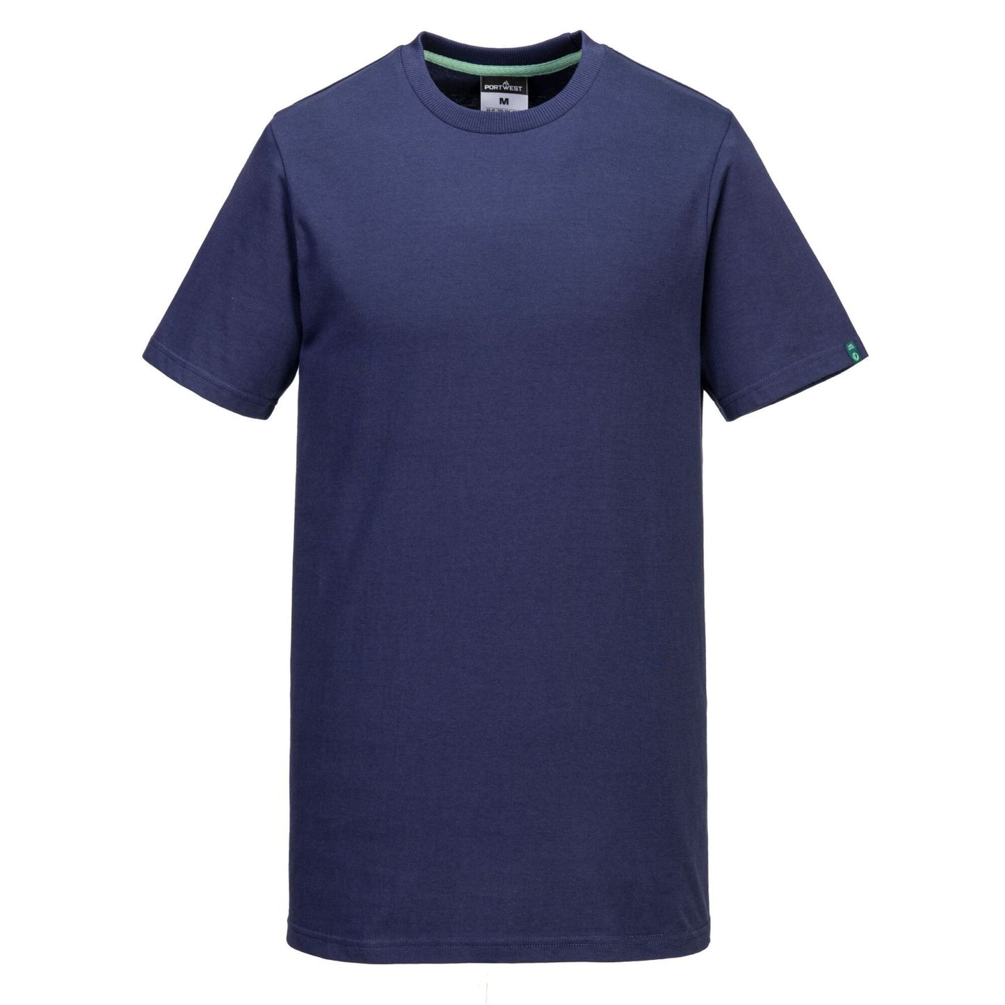 Portwest Planeet T-shirt EC195 organisch katoen recyclebaar marineblauw(NA)
