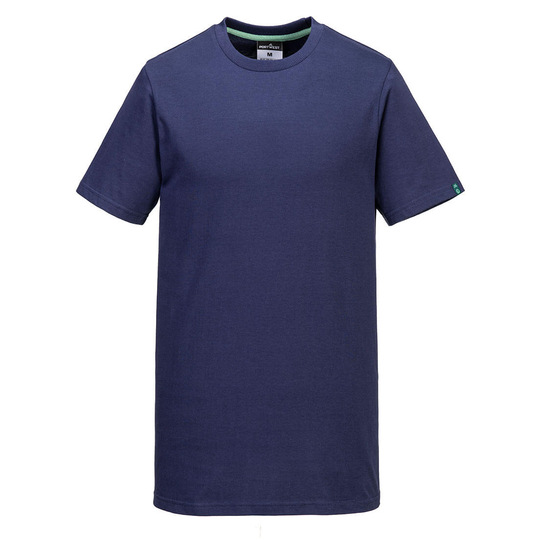 Portwest Planet Planeet T-shirt EC195 Recyclebaar organisch katoen donker marineblauw(NV)