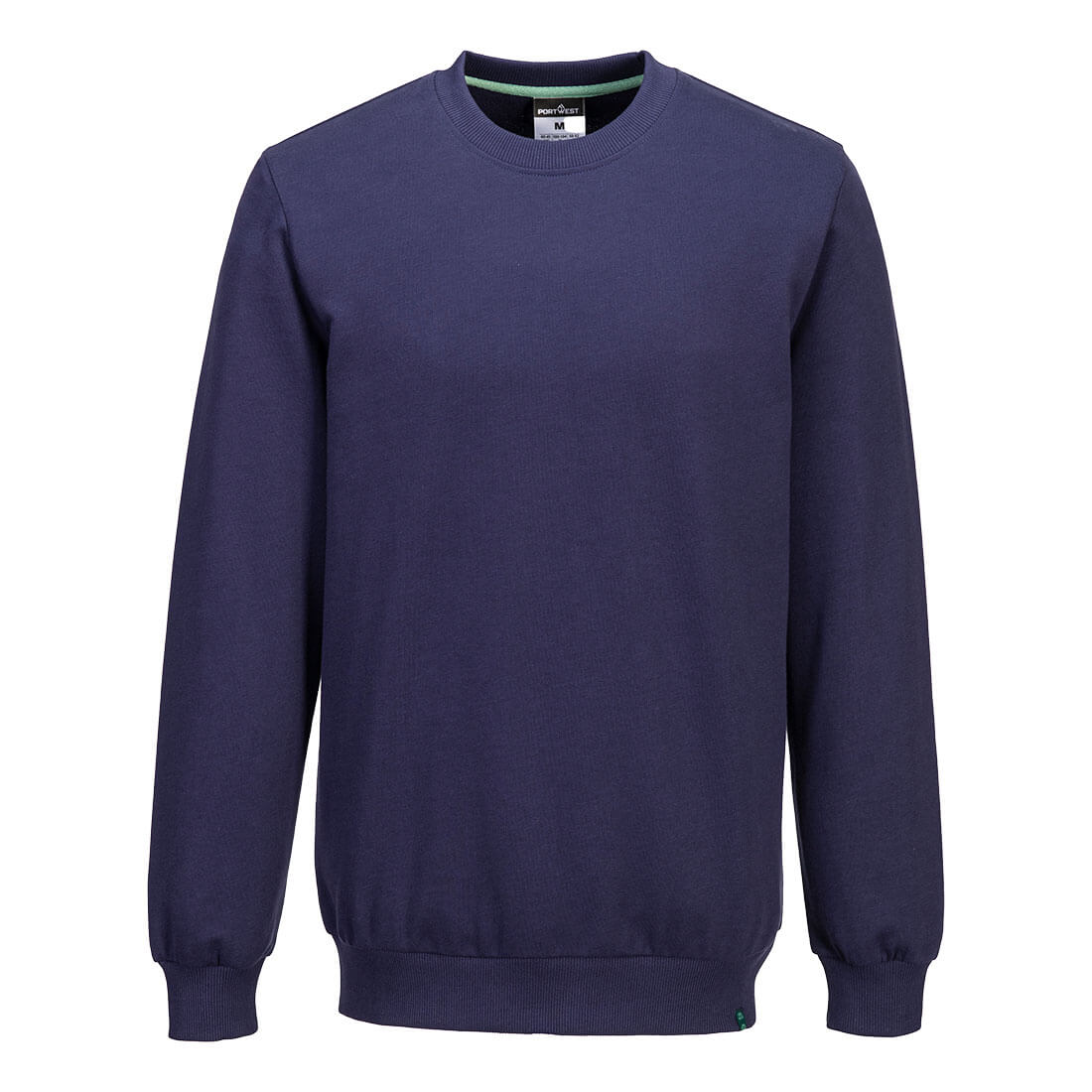 Portwest Planet Werkkleding Sweatshirt EC300 Recyclebaar organisch katoen donker marineblauw(NV)