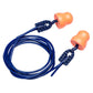 Portwest Eco Eco Oordoppen EP12 Easy Fit PU-schuim koord 200 paar oranje(OR)