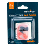 Portwest Easy Fit TPR Oordoppen koord herbruikbaar (1 Paar) EP22 oranje(OR)