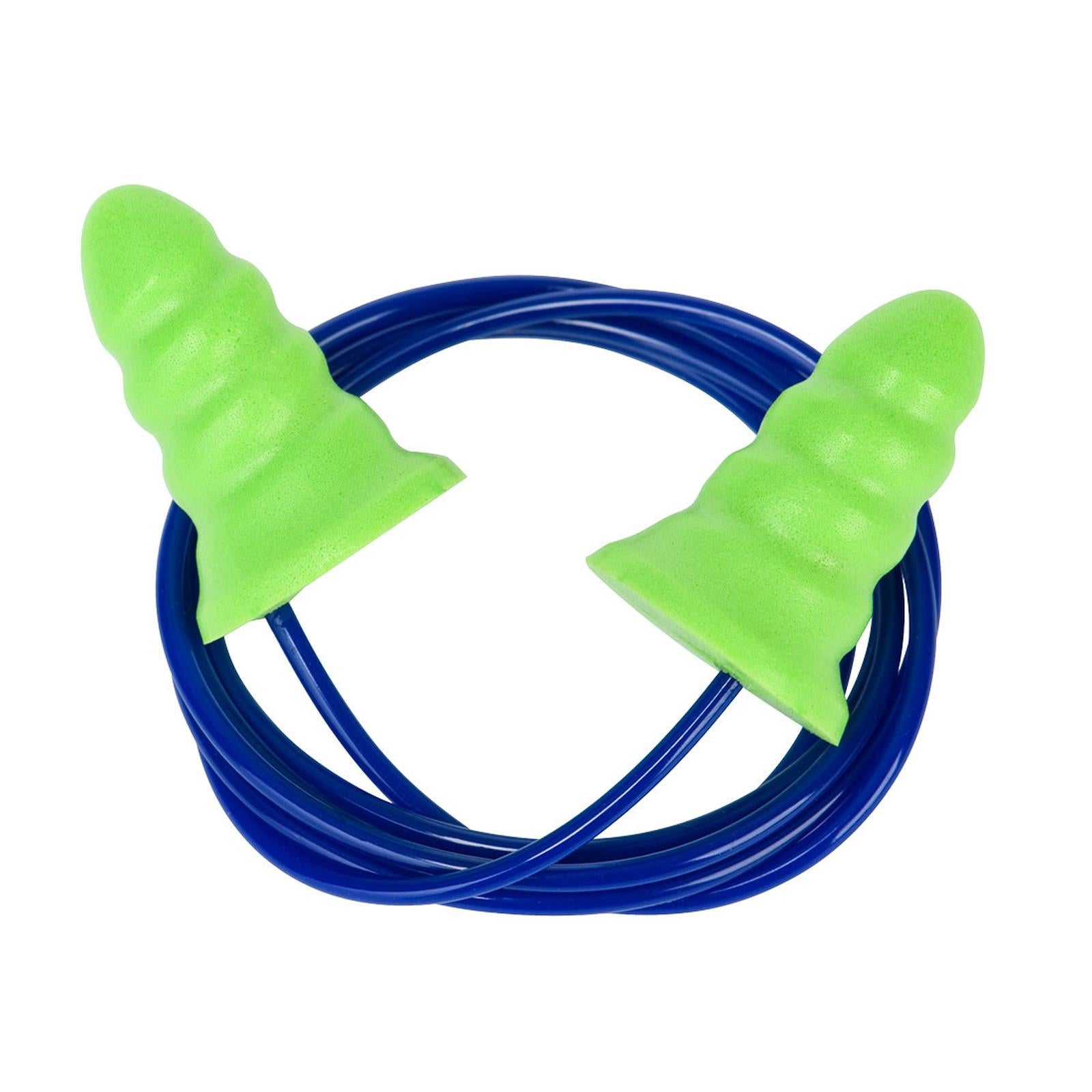 Portwest Gehoorbescherming PBM's Oordoppen EP27 Disposable PU Corded Low Attenuation (200 paar) groen(GN)