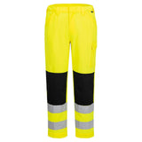 Portwest ES1 Essential Hoge zichtbaarheid Werkbroek ES046 Hi-Vis geel(YE)