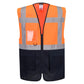 Portwest ES1 Essential Hoge zichtbaarheid Hesje ES076 Hi-Vis Contrast Executive oranje-marineblauw(ON)