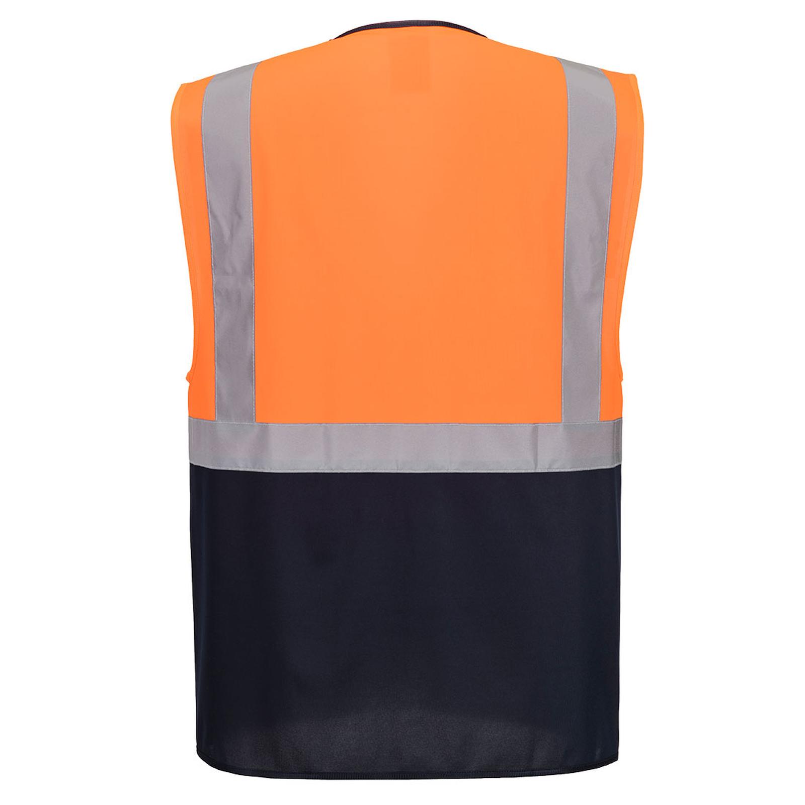 Portwest ES1 Essential Hoge zichtbaarheid Hesje ES076 Hi-Vis Contrast Executive oranje-marineblauw(ON)
